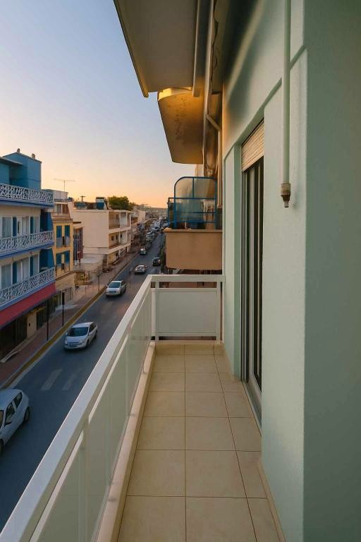 Balcony at sunset